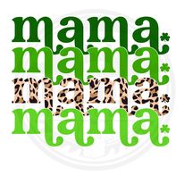 MAMA St Patrick's Day DTF Transfer