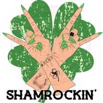 Shamrockin St Patrick's Day DTF Transfer