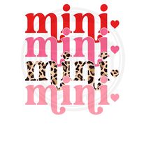 Mini Valentine DTF Transfer