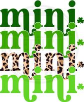MINI St Patrick's Day DTF Transfer