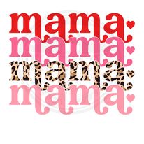 Mama Valentine DTF Transfer