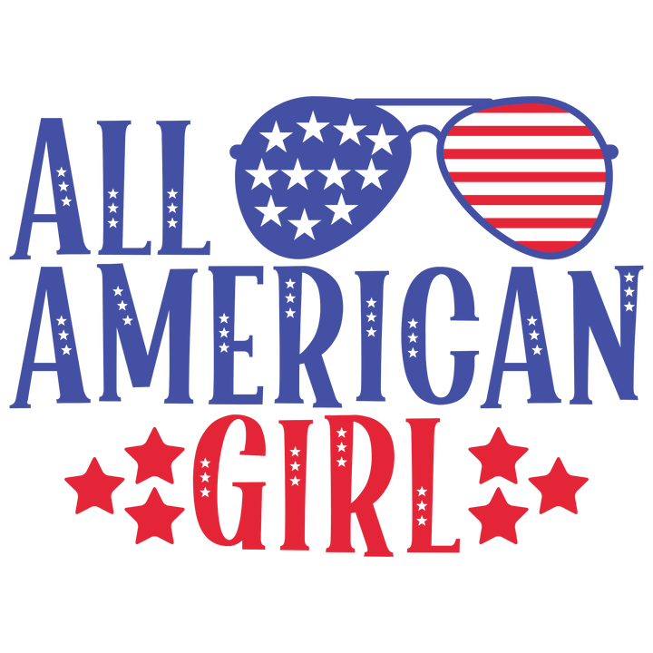 All American Girl/Boy DTF Transfer