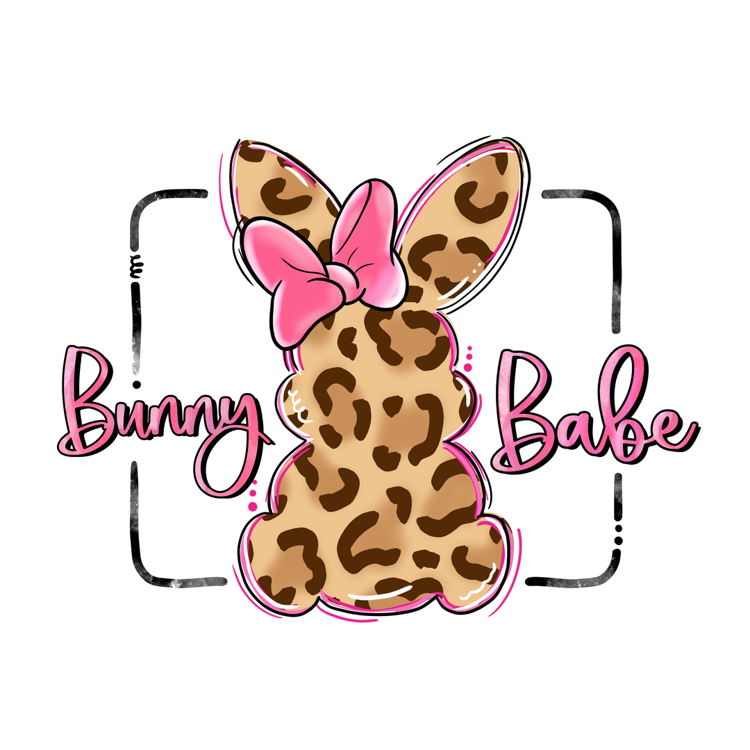 Bunny Babe DTF Transfer
