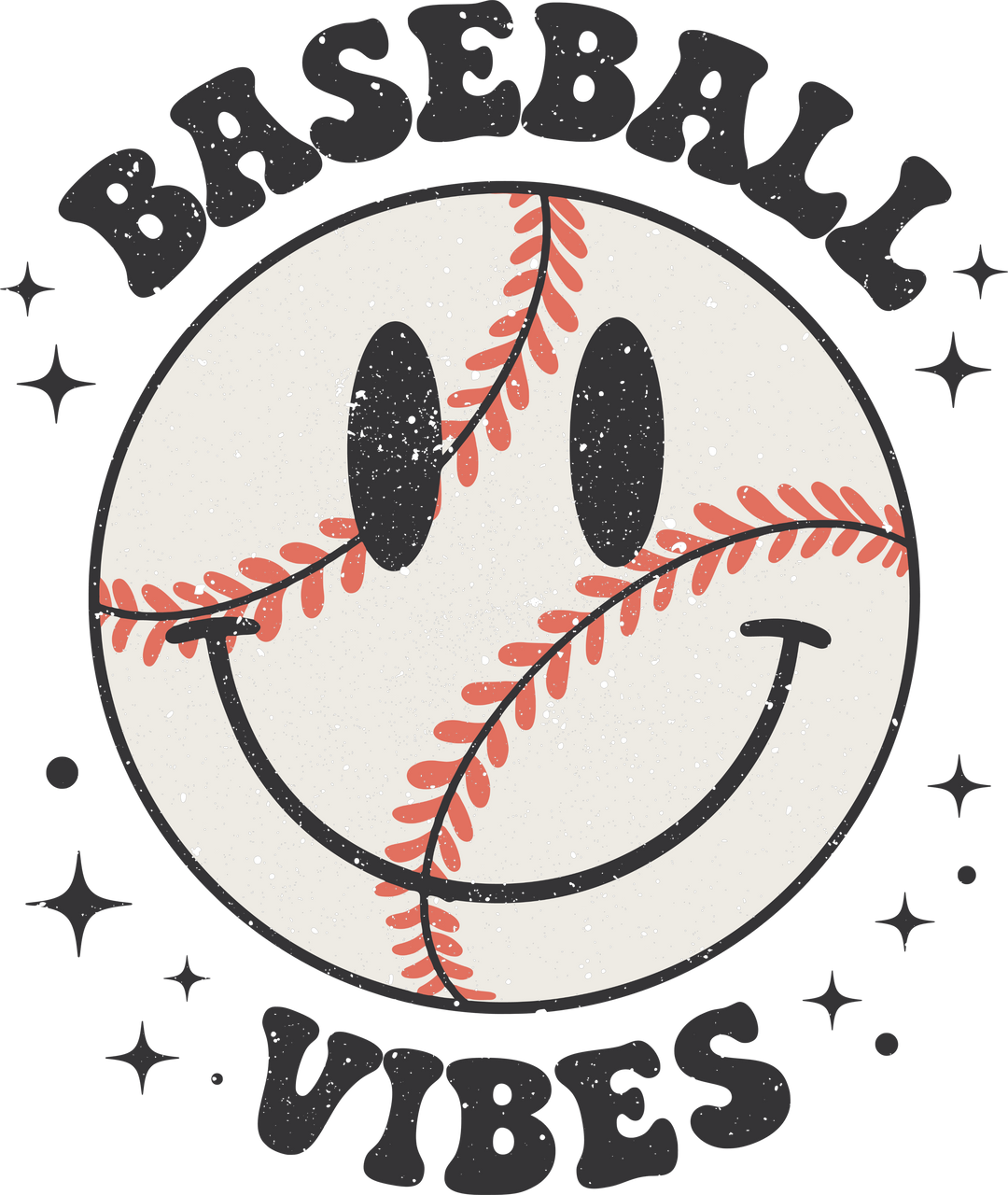 Baseball Vibes DTF Transfer