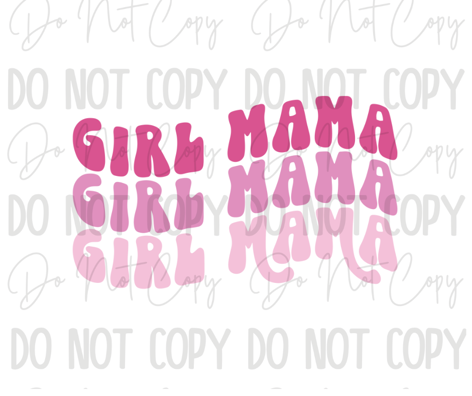 Girl Mama DTF Transfer