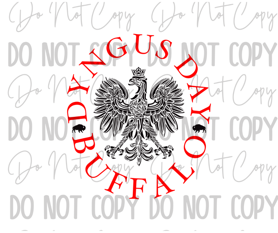 Dyngus Day DTF Transfer