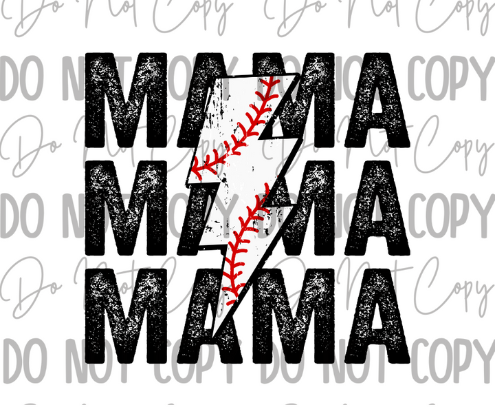 Custom Baseball DTF Transfer