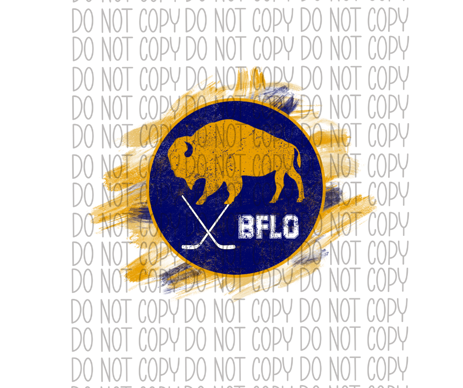BFLO Hockey DTF Transfer
