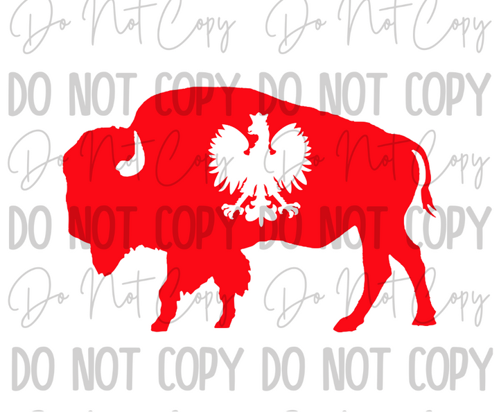 Polish Buffalo DTF Transfer