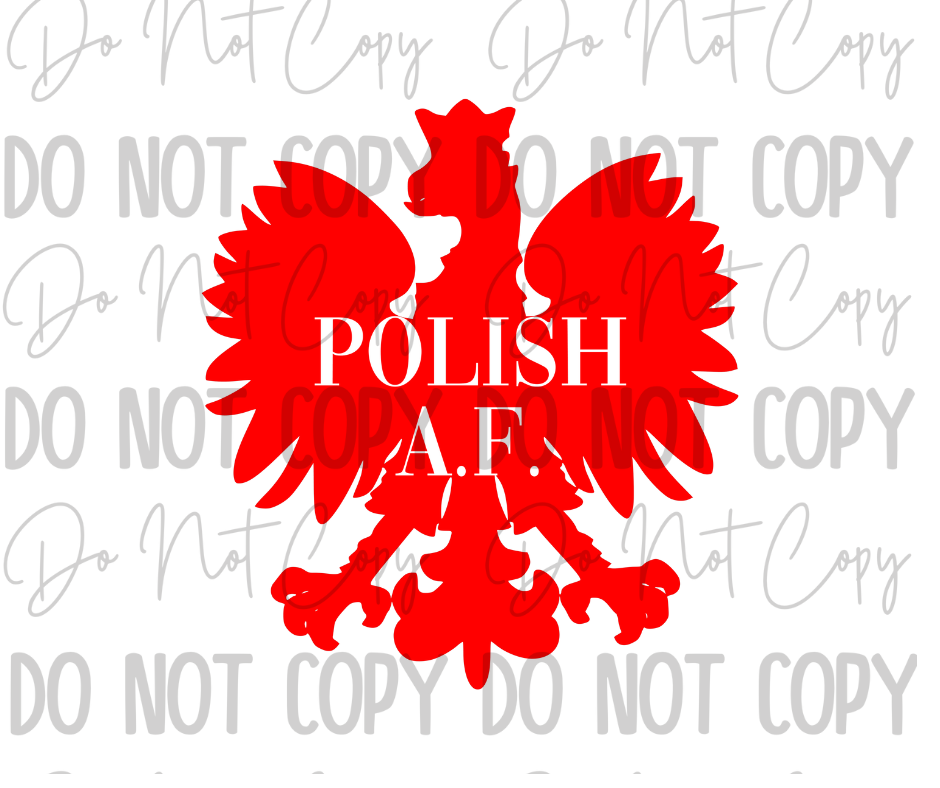 Polish A.F. DTF Transfer