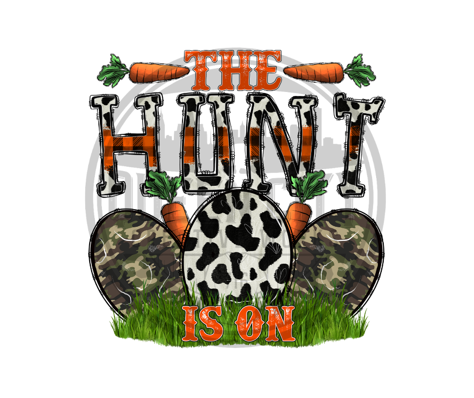The Hunt Is On DTF Transfer