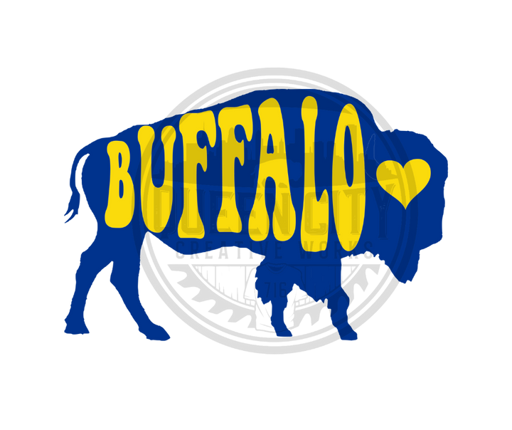 Buffalo Hockey DTF Transfer