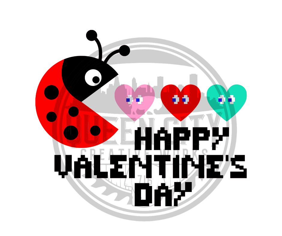 Happy Valentines Day DTF Transfer