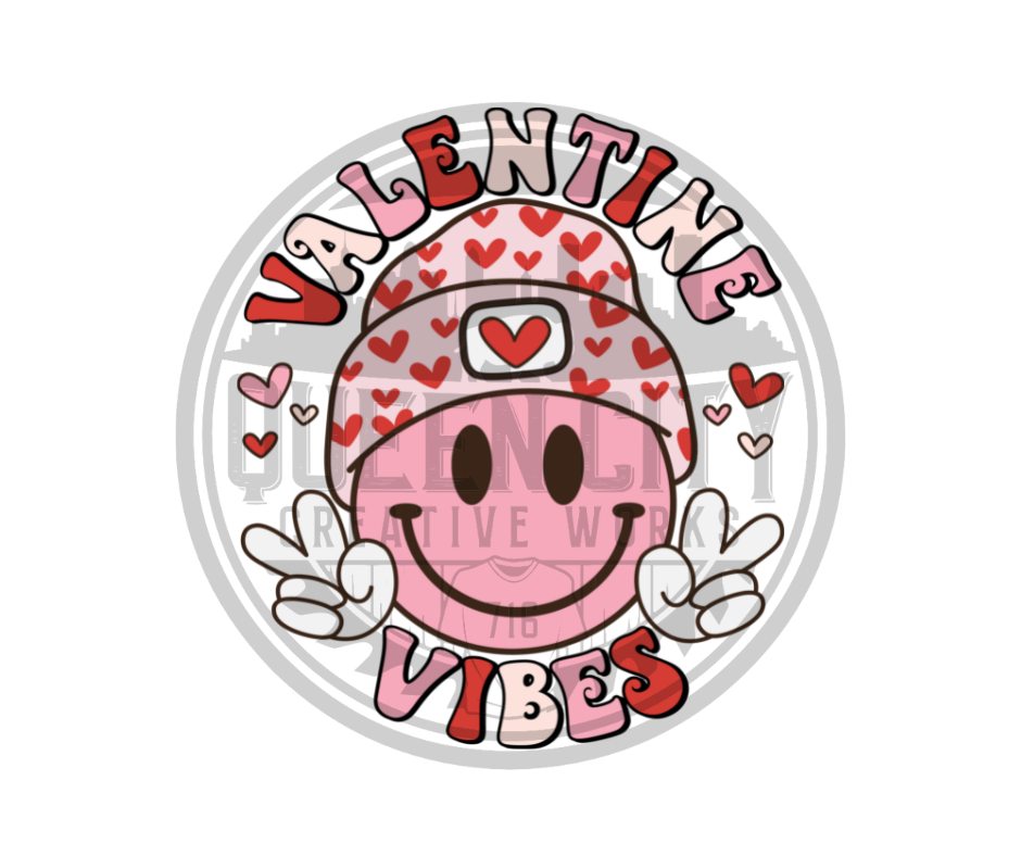 Valentine Vibes DTF Transfer
