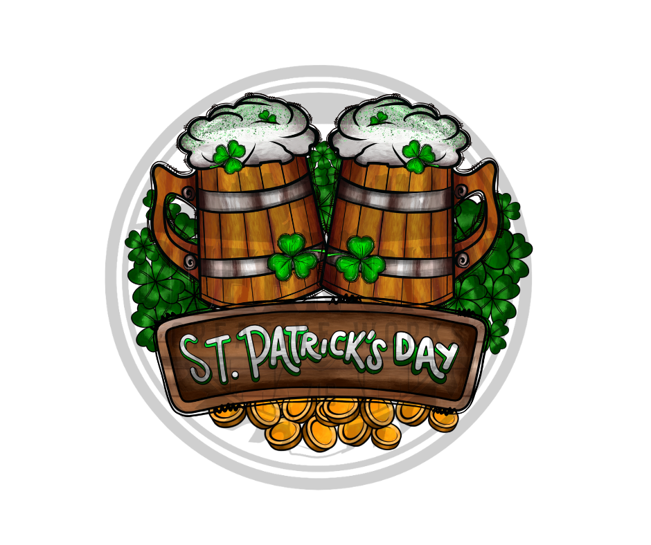 St Patrick's Day DTF Transfer