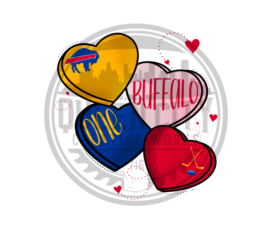 One Buffalo DTF Transfer