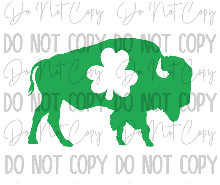 Irish Buffalo DTF Transfer