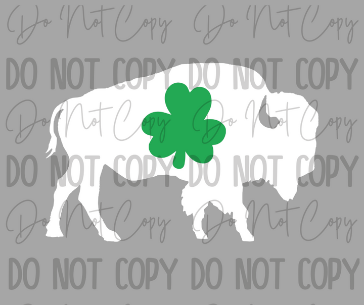 Irish Buffalo DTF Transfer