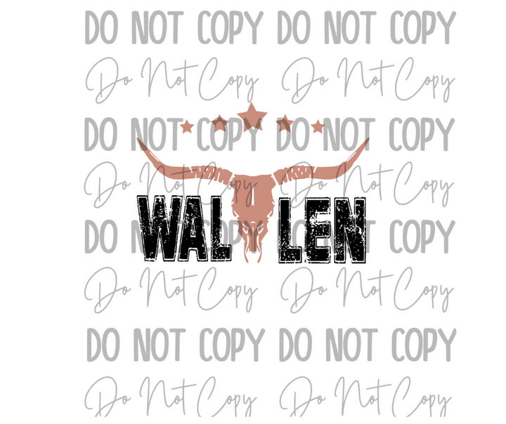 Wallen DTF Transfer