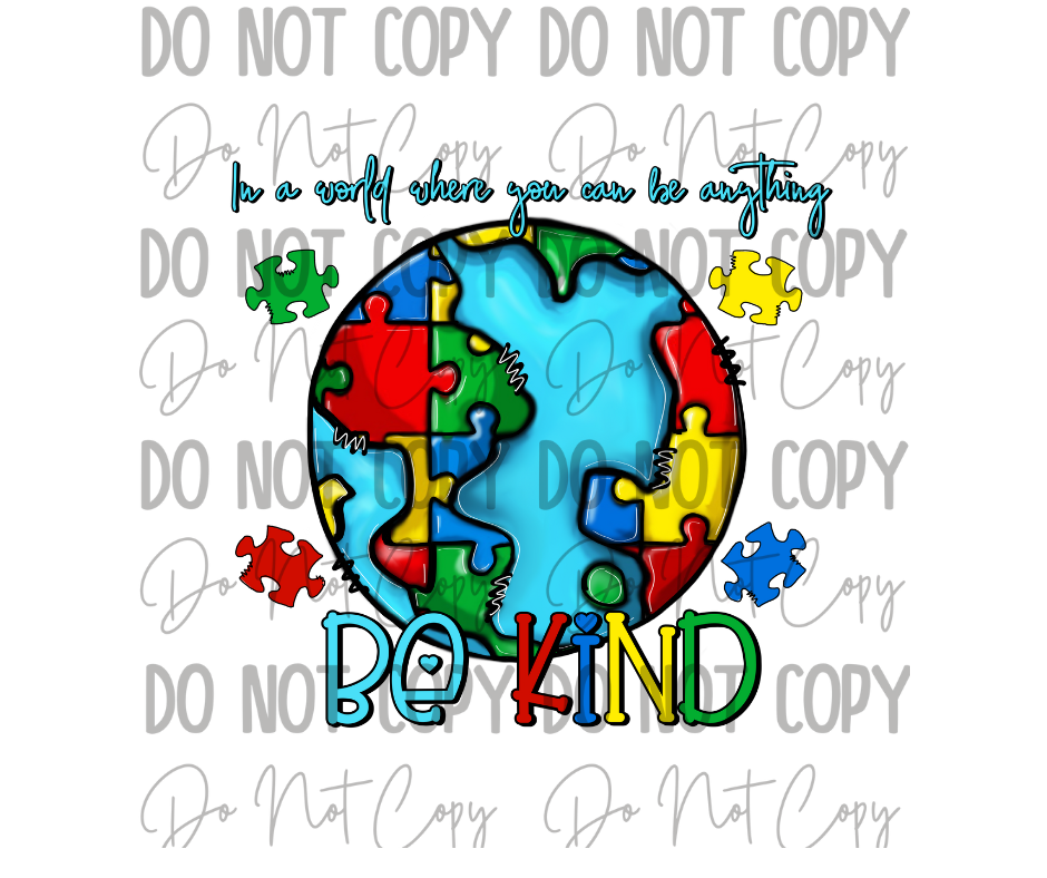 Be Kind DTF Transfer