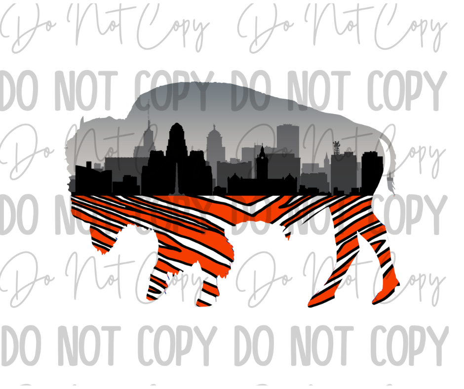 Buffalo Skyline Lacrosse DTF Transfer