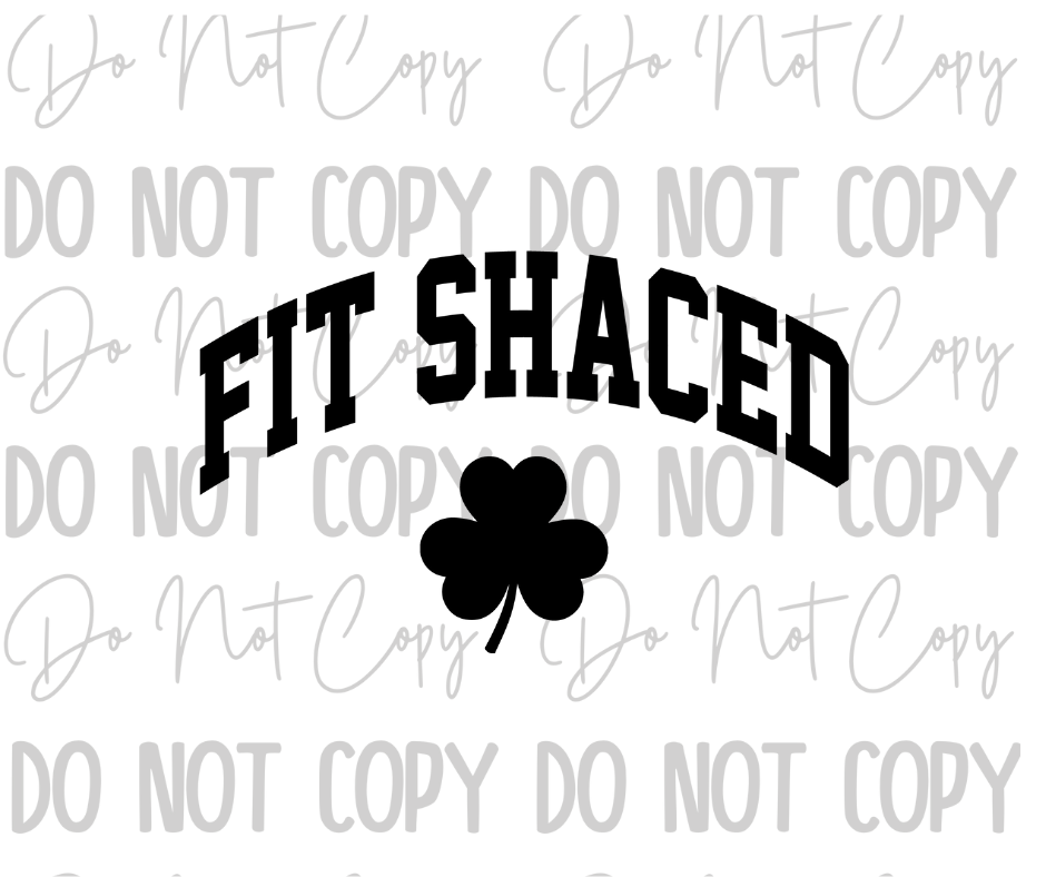 Fit Shaced DTF Transfer