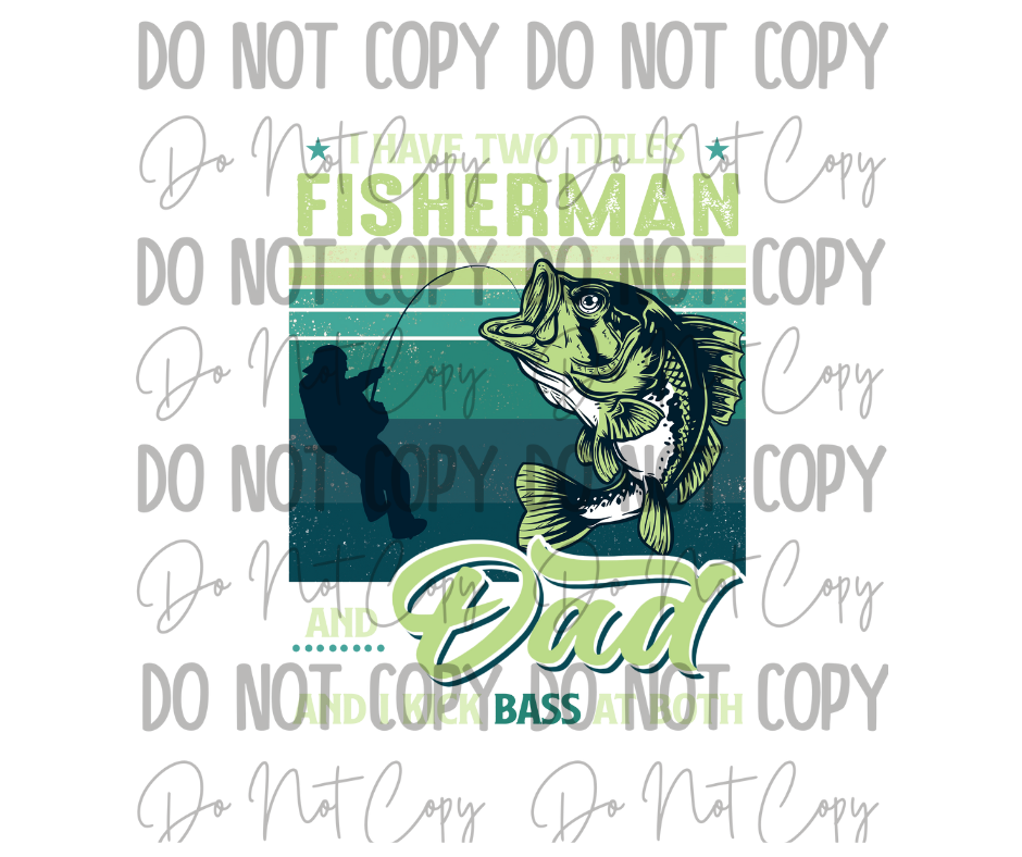 Fisherman DTF Transfer