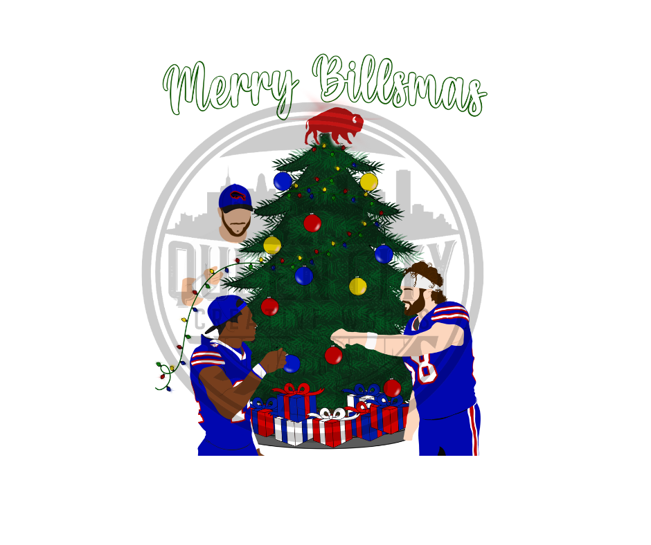 Merry Billsmas Players DTF Transfer