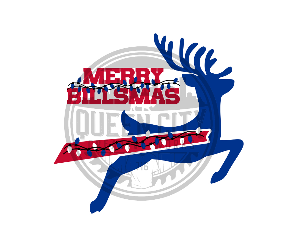 Merry Billsmas Reindeer DTF Transfer
