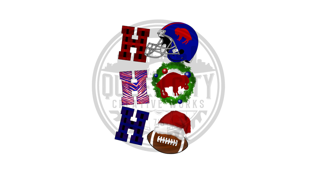 Ho Ho Ho Football DTF Transfer