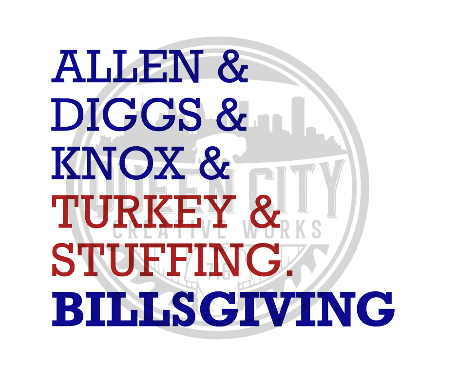 A Buffalo Thanksgiving DTF Transfer
