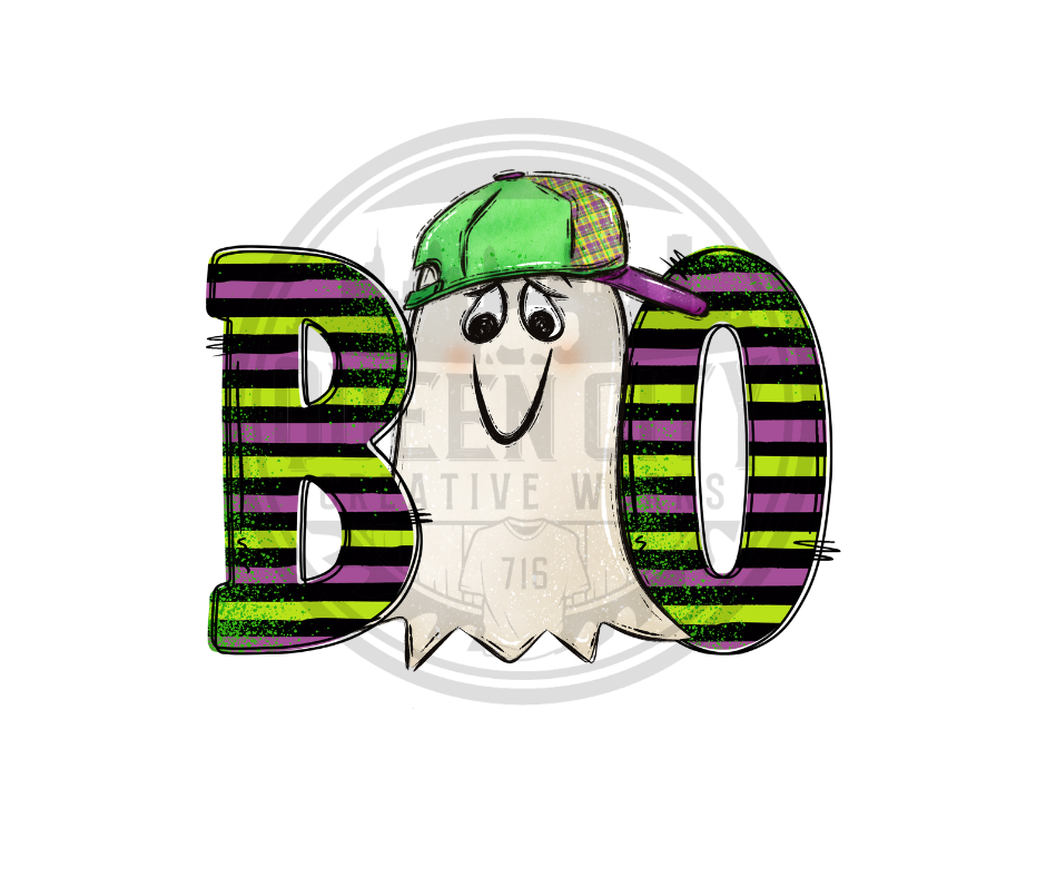 Boo Ghost DTF Transfer