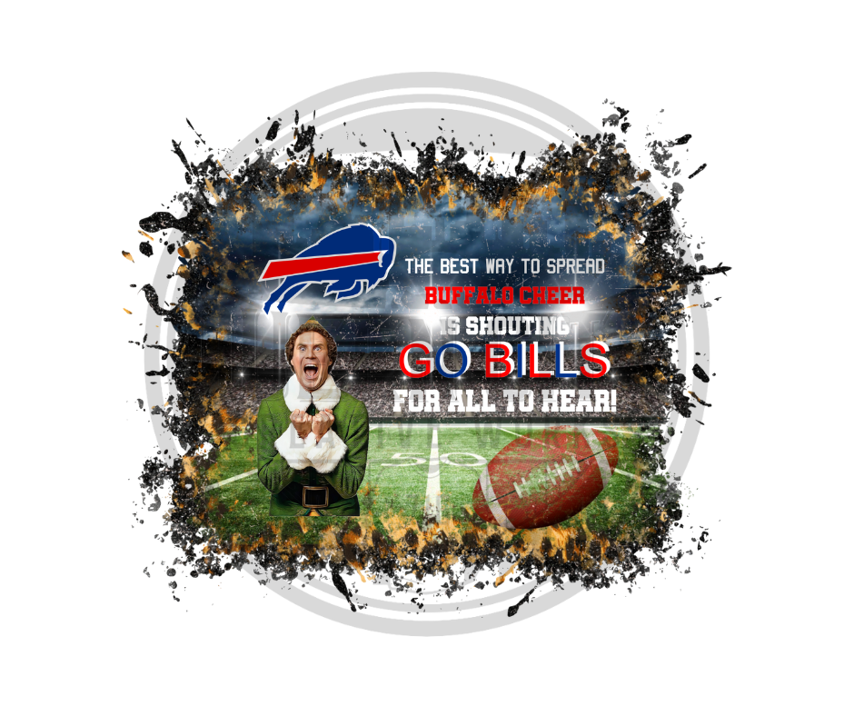 Football Christmas Cheer DTF Transfer