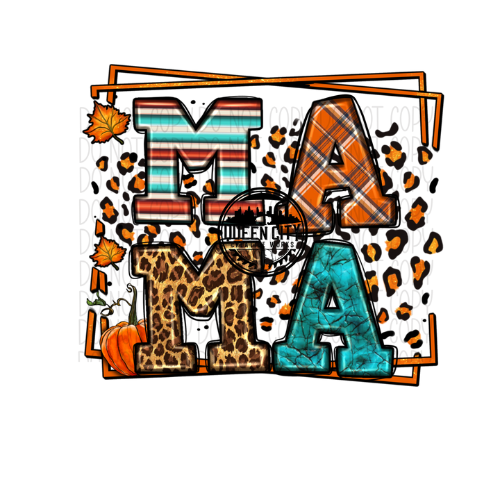 Fall Mama/Mini DTF Transfer