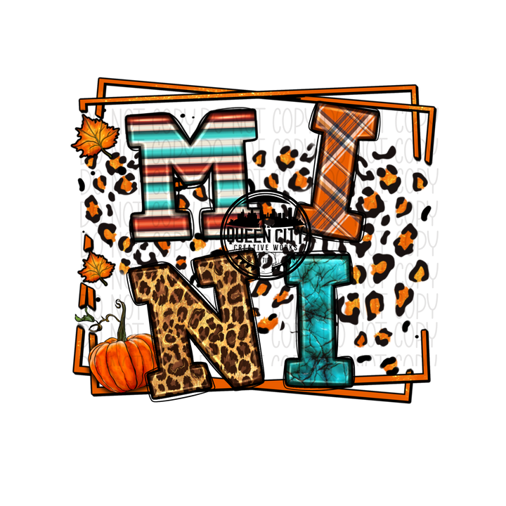 Fall Mama/Mini DTF Transfer
