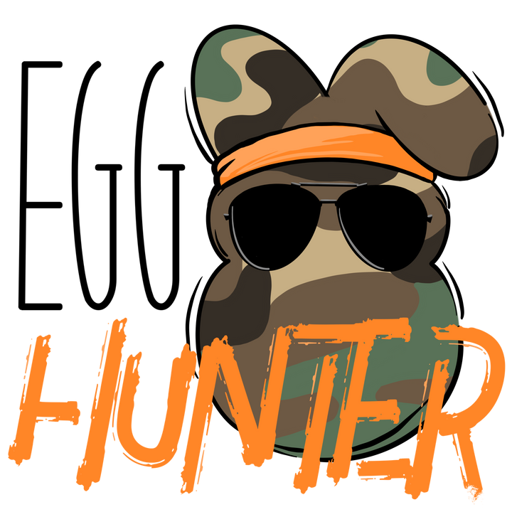 Girl & Boy Egg Hunter DTF Transfer