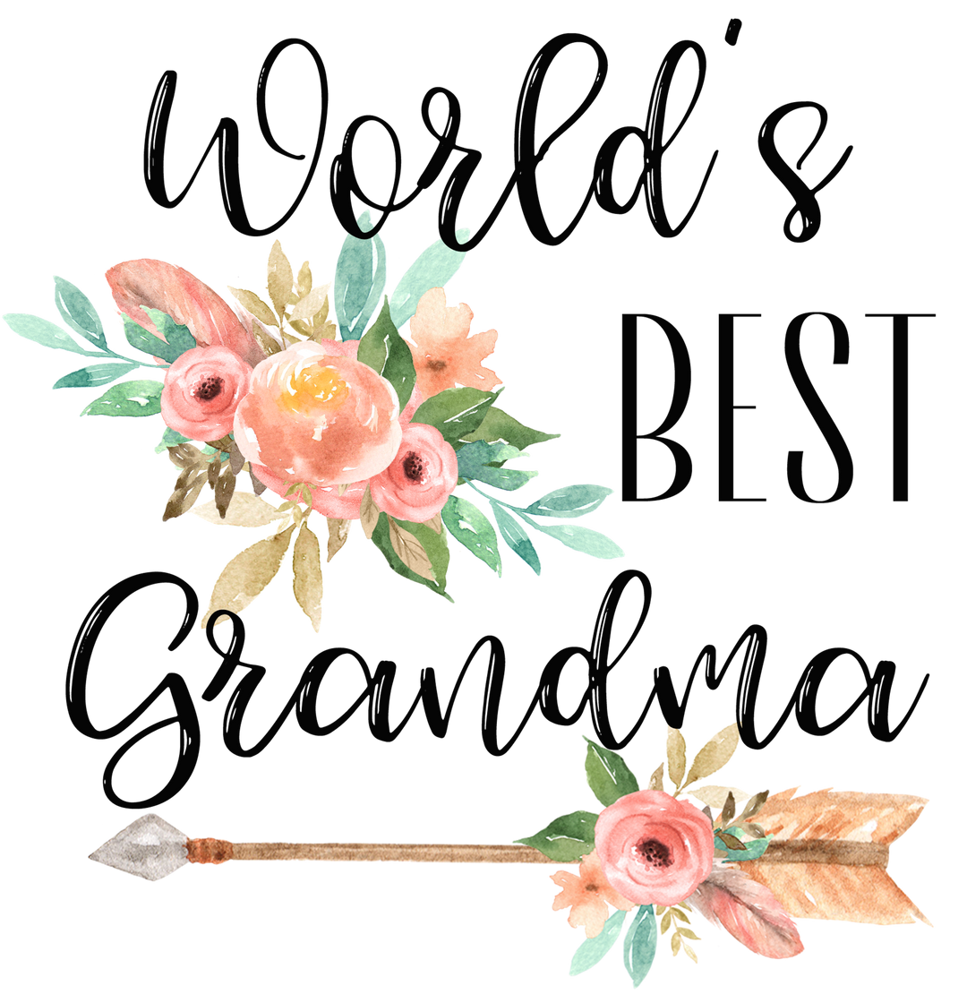 Worlds Best Grandma DTF Transfer