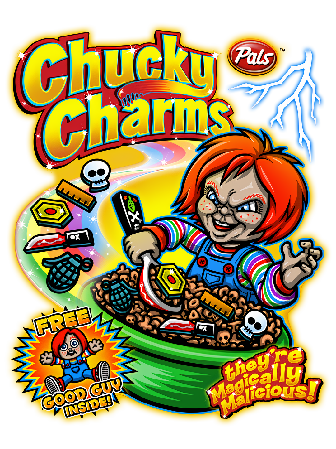 Chucky Charms DTF Transfer