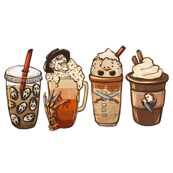 Nightmare Before Coffee DTF Transfer