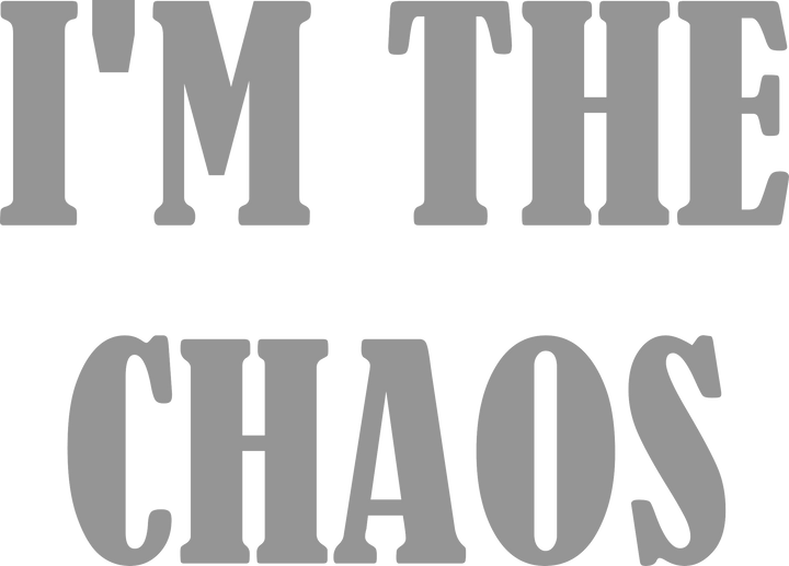 Caffeine & Chaos DTF Transfer