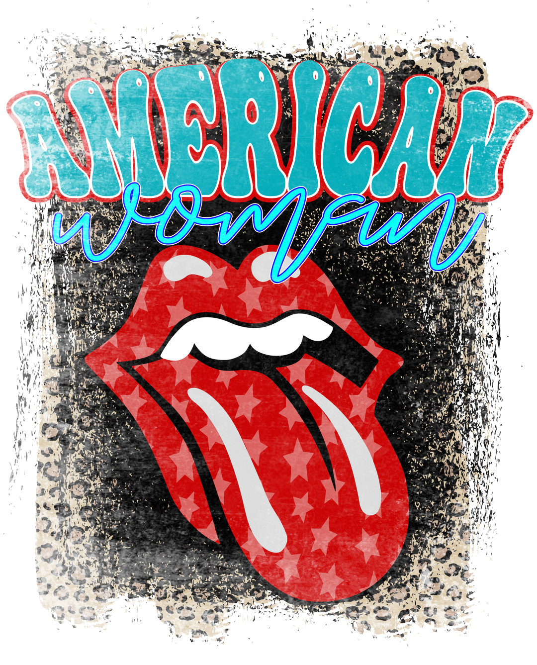 American Women DTF Transfer