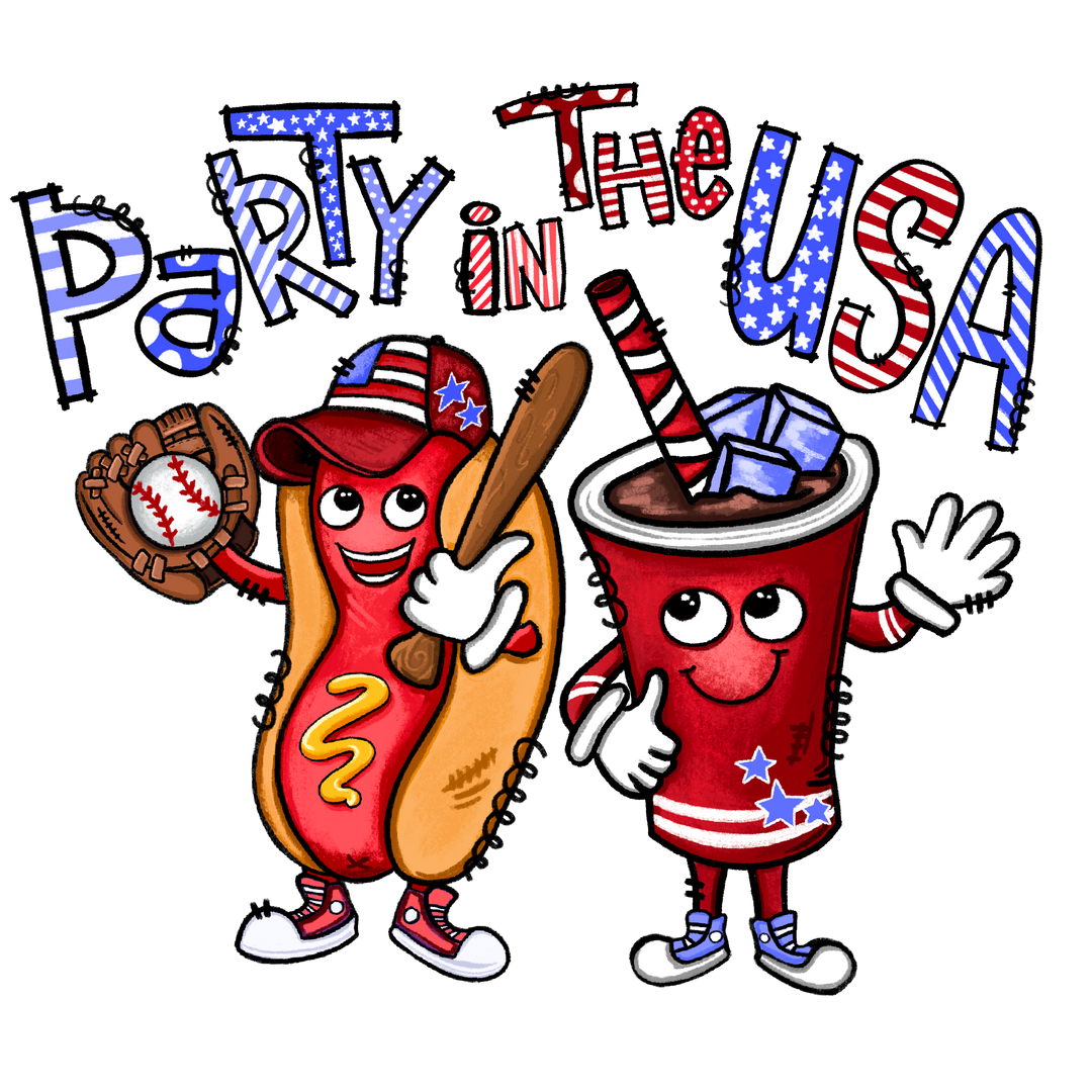 Party In The USA DTF Transfer