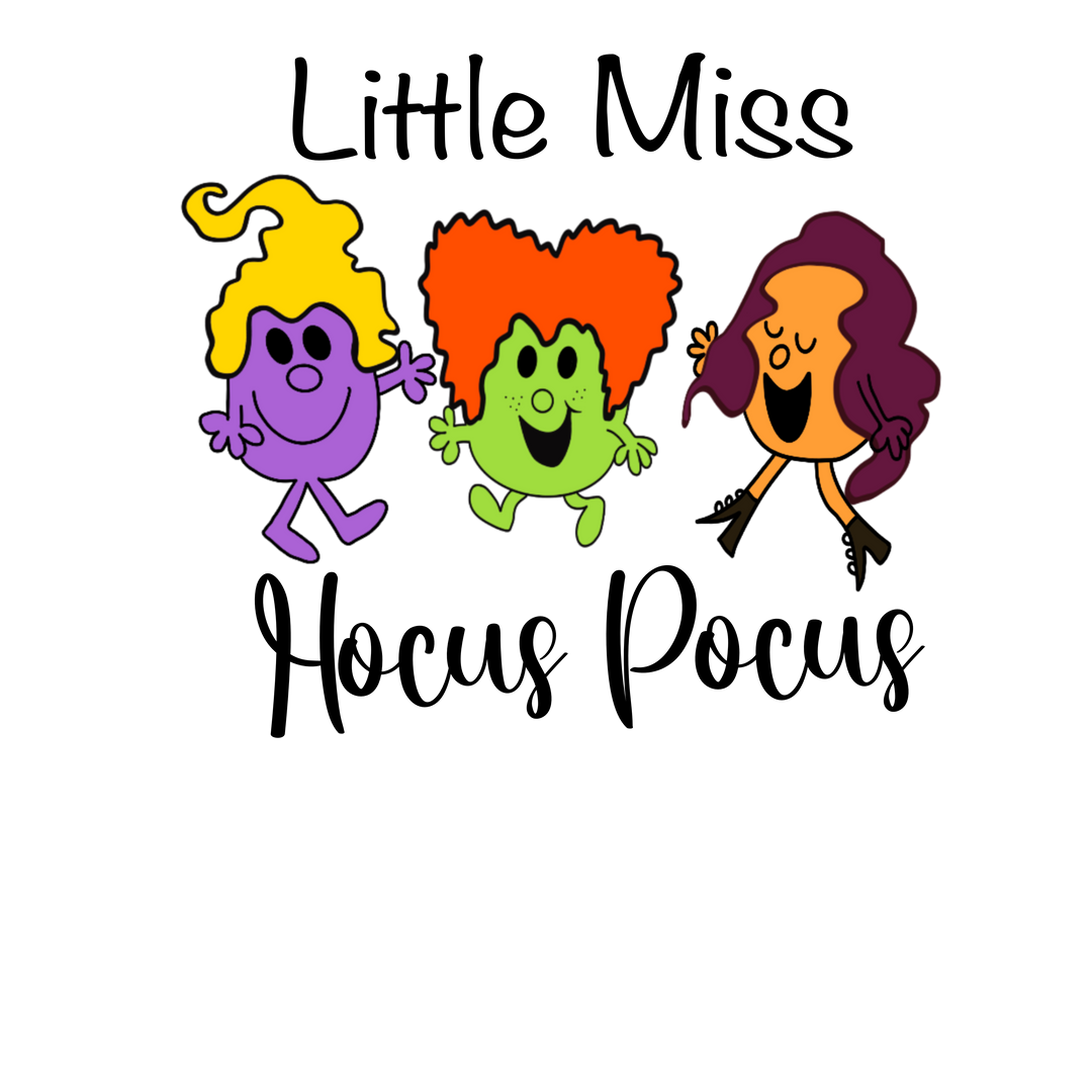 Little Miss Hocus Pocus DTF Transfer
