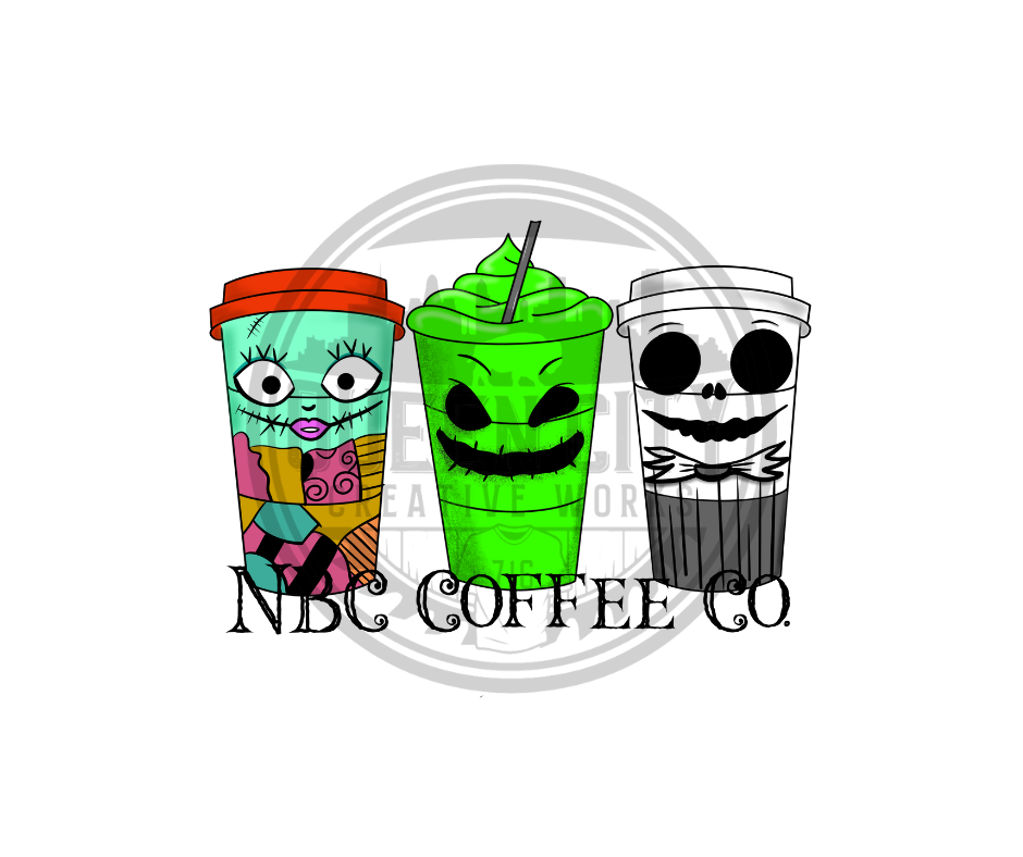 NBC Coffee DTF Transfer