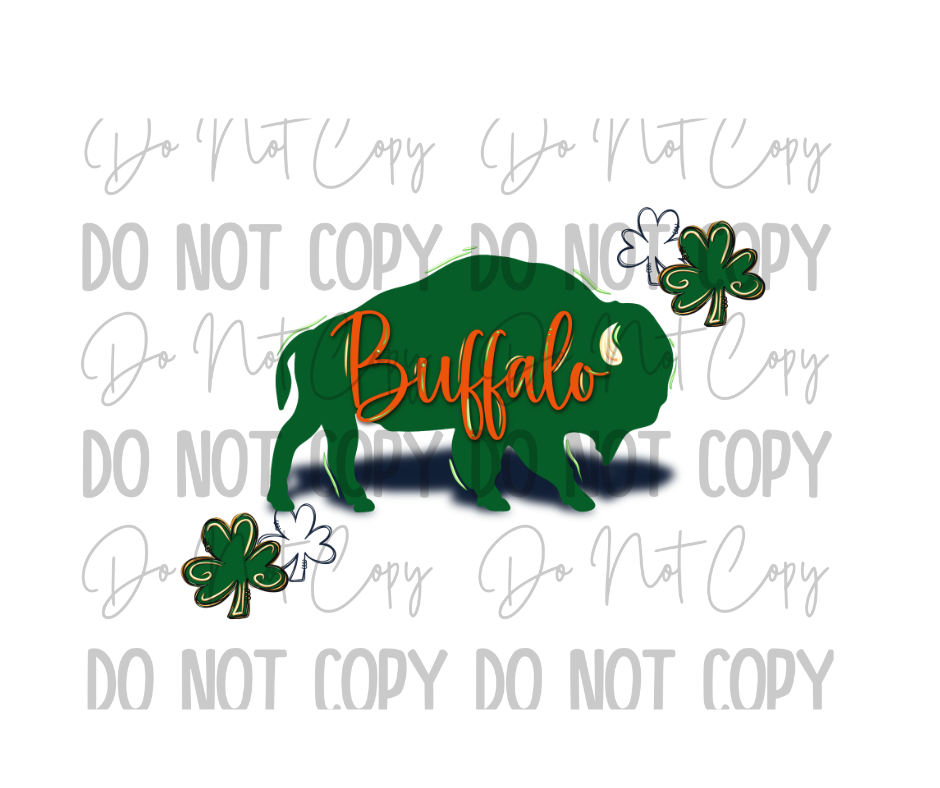 St. Patrick's Days Buffalo DTF Transfer