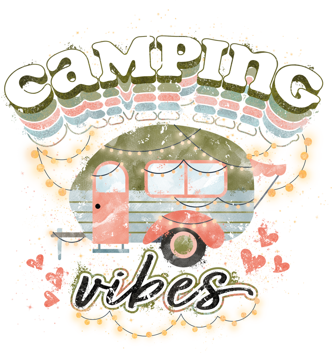 Camping Vibes DTF Transfer