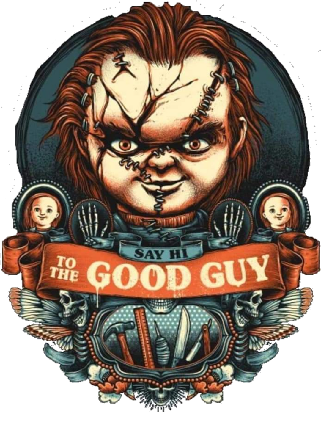 Chucky DTF Transfer