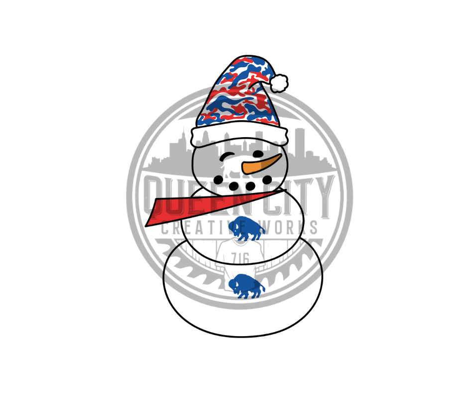 Snowman DTF Transfer