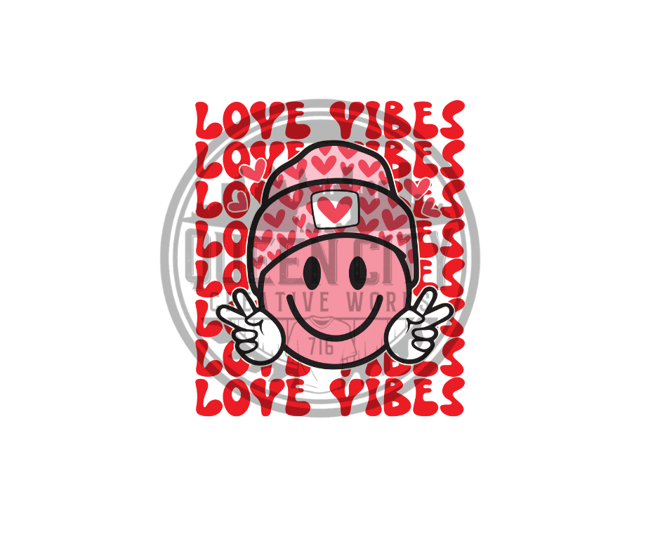 Love Vibes DTF Transfer