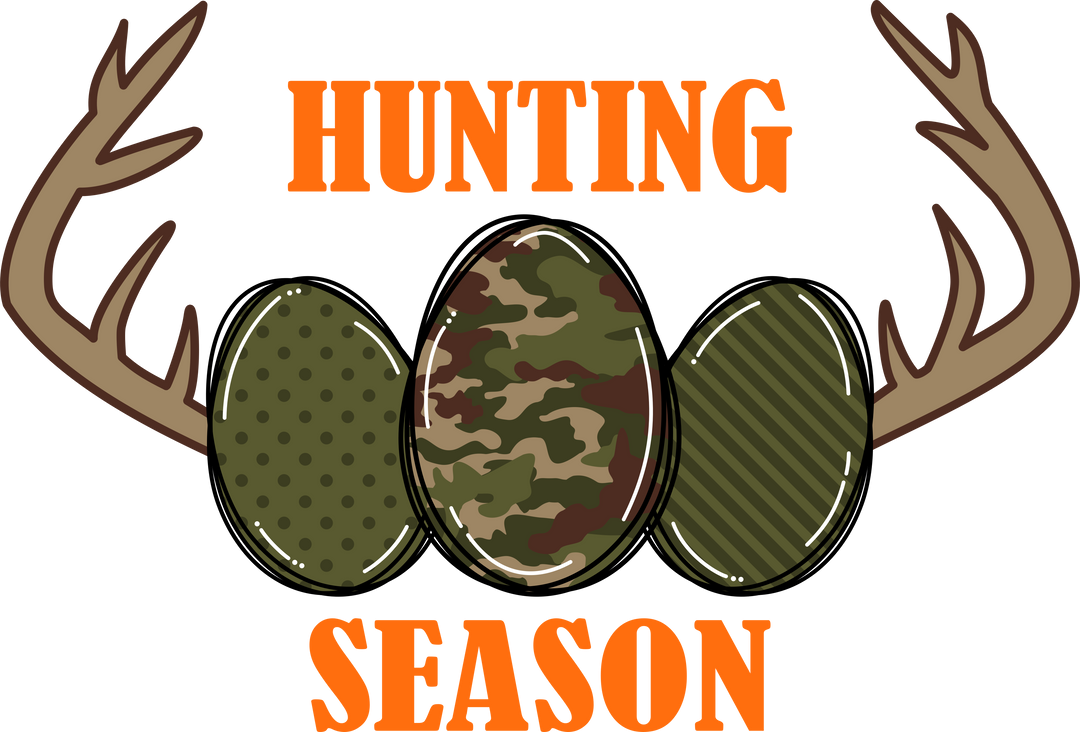 Hunting Season Easter DTF Transfer